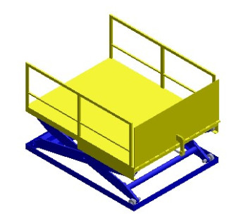 Sàn thao tác nâng cắt kéo